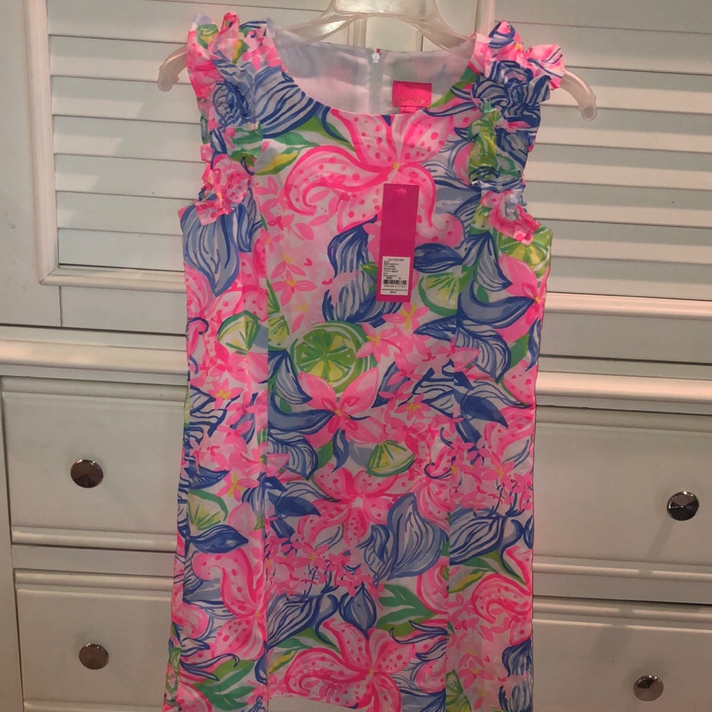 Lily Pulitzer patterned cocktail dress
